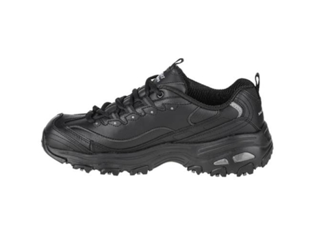 Zapatillas Deportivas SKECHERS Dlites Fresh Start (Negro - Cuero Natural- 39)