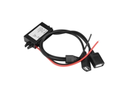 Módulo De Fuente De Alimentación Convertidor Dc-dc 12v A 5v 3a Con Doble Usb Step Down