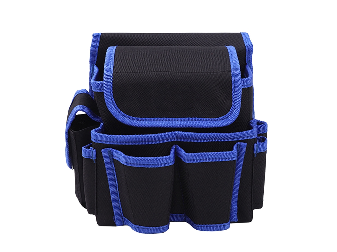 Riñonera Impermeable Oxford Con Múltiples Bolsillos Para Electricistas - Azul