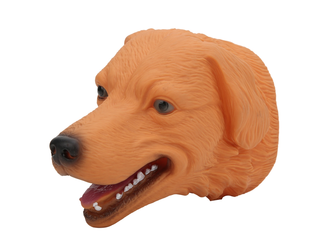 Ats-puppet De Mano De Perro Para Niños Modelo Simulacro Alto Juguete De Cuento Infantil Guante
