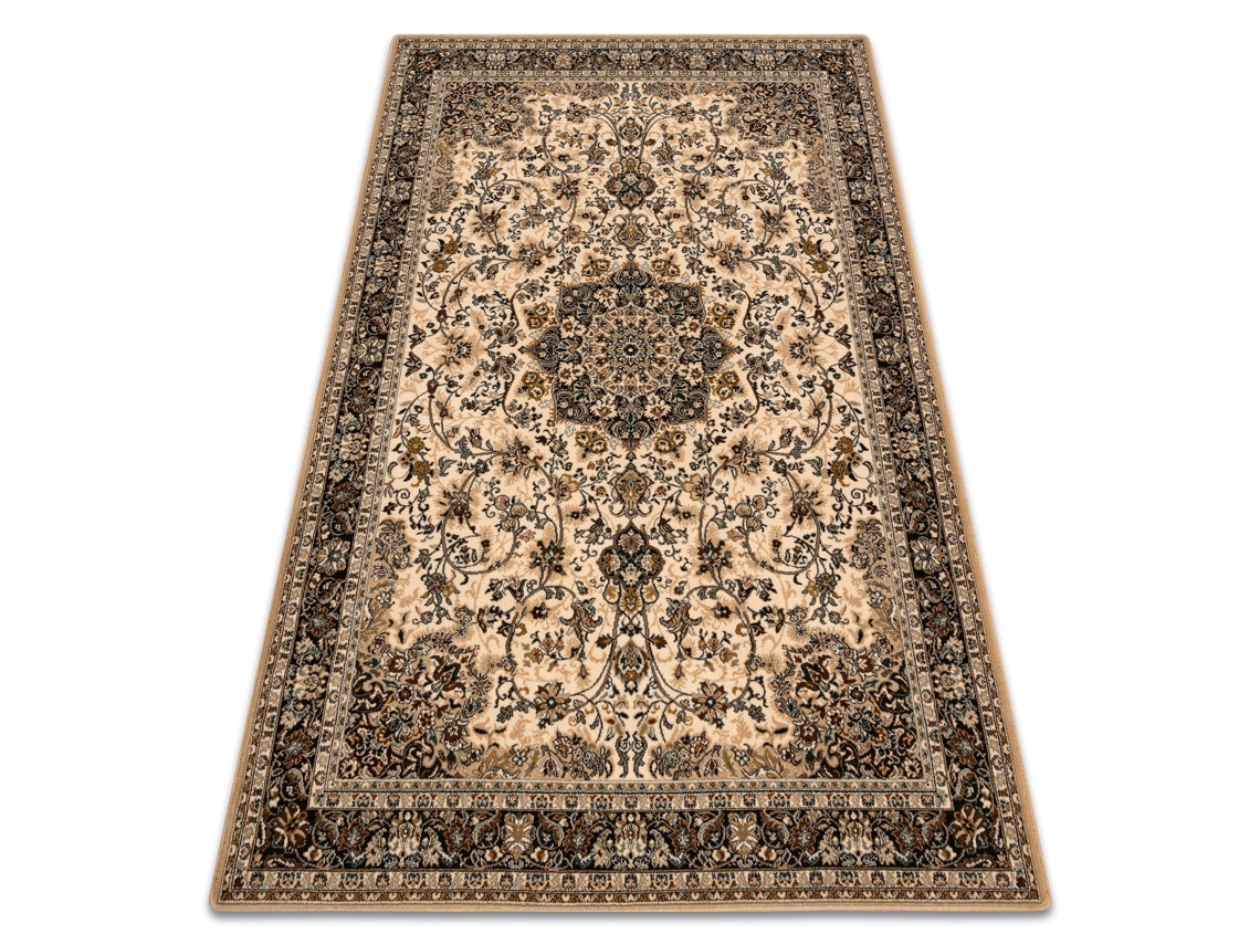 Alfombra de Lana Polonia Kordoba Color Sepia (235 x 350 cm)