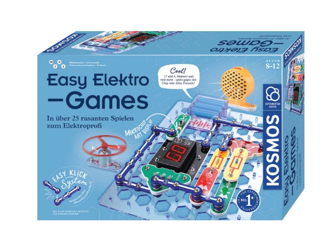 Juego de componentes eléctricos KOSMOS 62099 (8 anos)