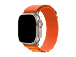 Correa de nailon compatible con Apple Watch de 42 mm, 44 mm, 45 mm y 49 mm.