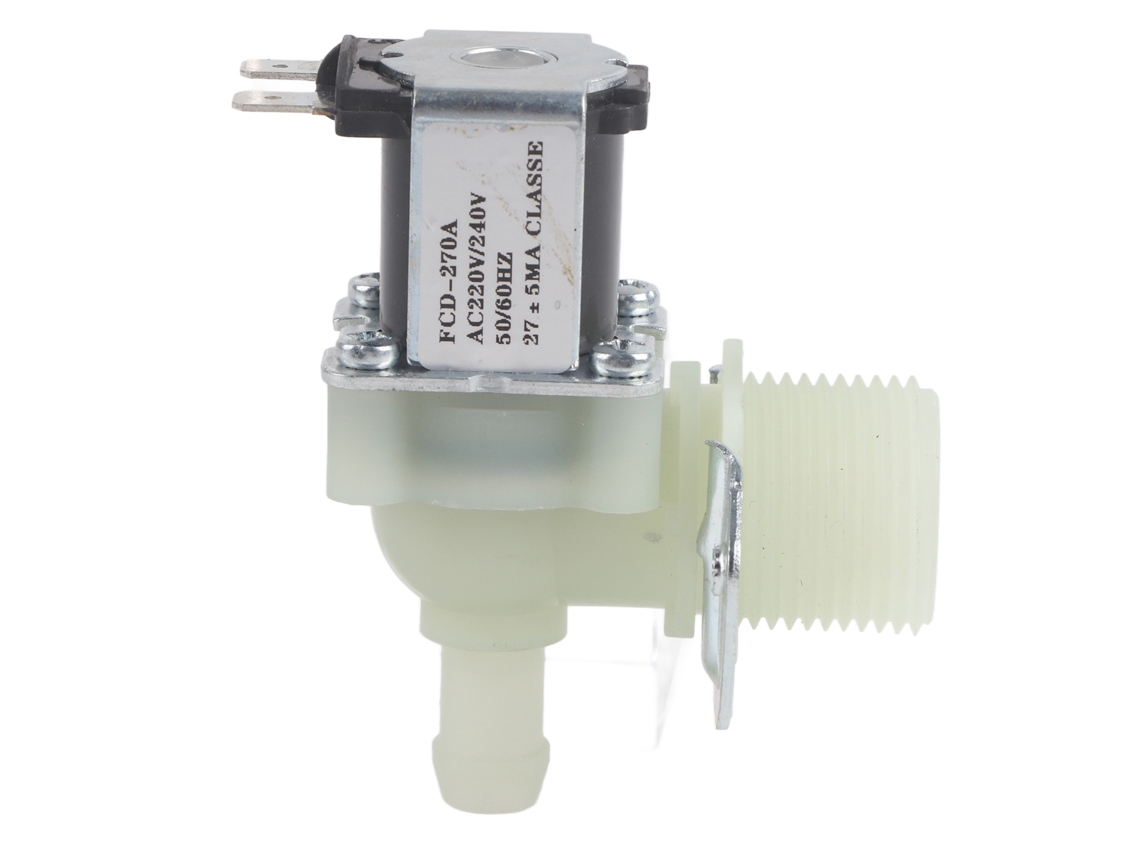 Válvula Solenoide Eléctrica De Plástico Con Entrada G3/4, Normalmente Cerrada, Ac220v/240v Para Agua