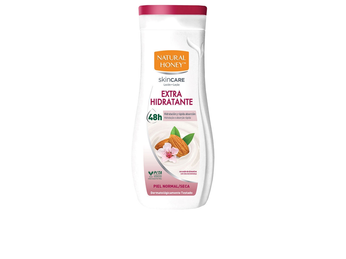 Loción Extra Hidratante con Aceite de Almendra Dulce NATURAL HONEY 330 Ml