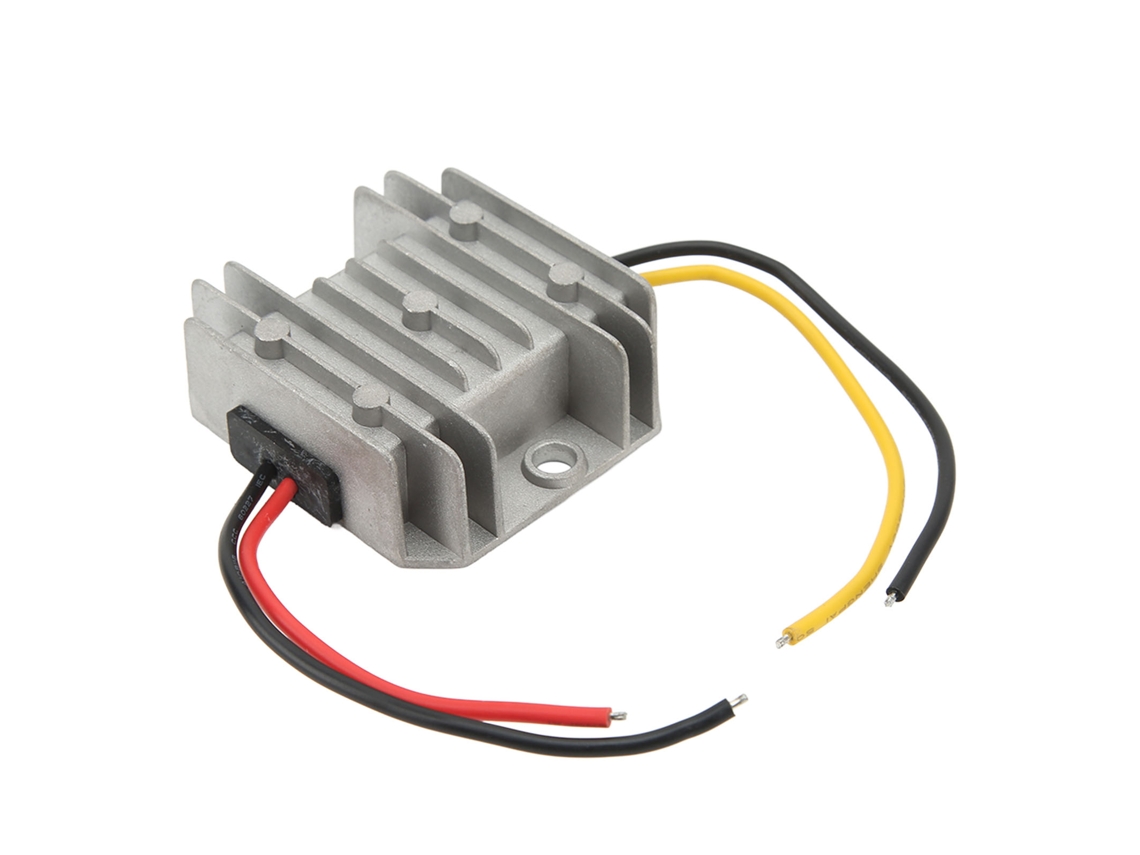 Módulo Convertidor Reductor De Cc De 60 V A 12 V Y 3 A, Resistente Al Agua Ip67, Con Cable.