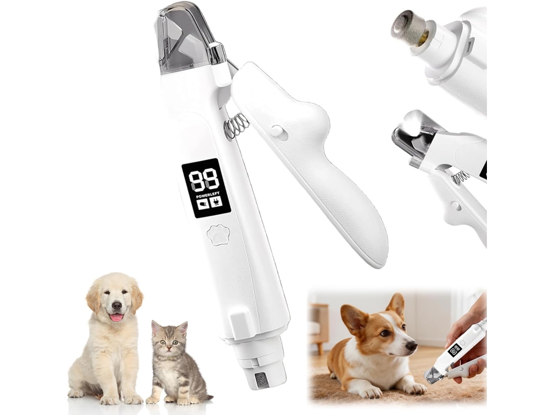 2 En 1 Tijeras De Uñas Para Perros,