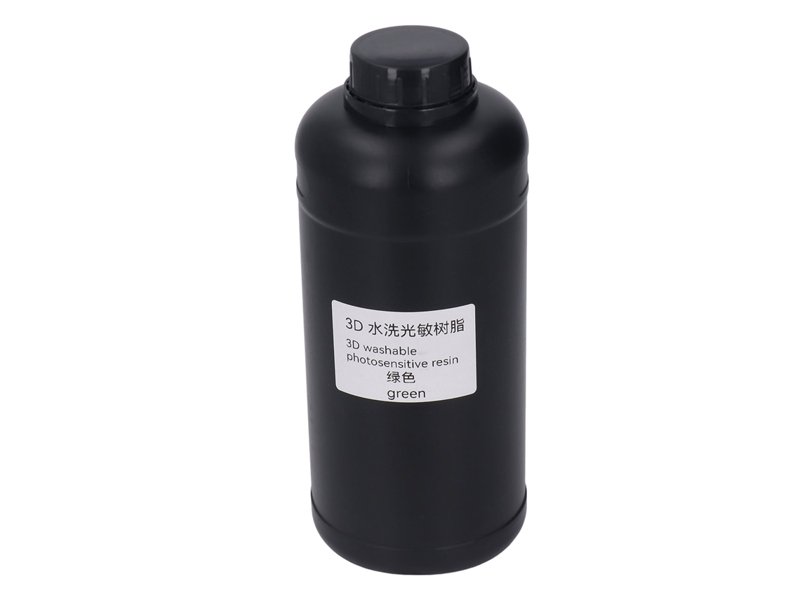 Resina Para Impresión 3d 1000 Ml, Fotopolímero De Alta Resistencia, Lavable Con Agua, Universal Para Dlp Y Lcd, Color Verde.