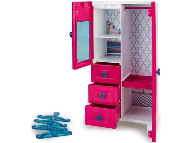 Armario Disfrazzes De jugete nancy con luz 43 cm ensueño y perchas niños partir 3 años 700015137