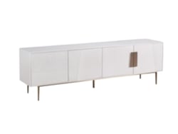 Muebles Tv FURNLUX Premium Stilig (Blanco, Madera Contrachapada - 200X40X60 Cm)