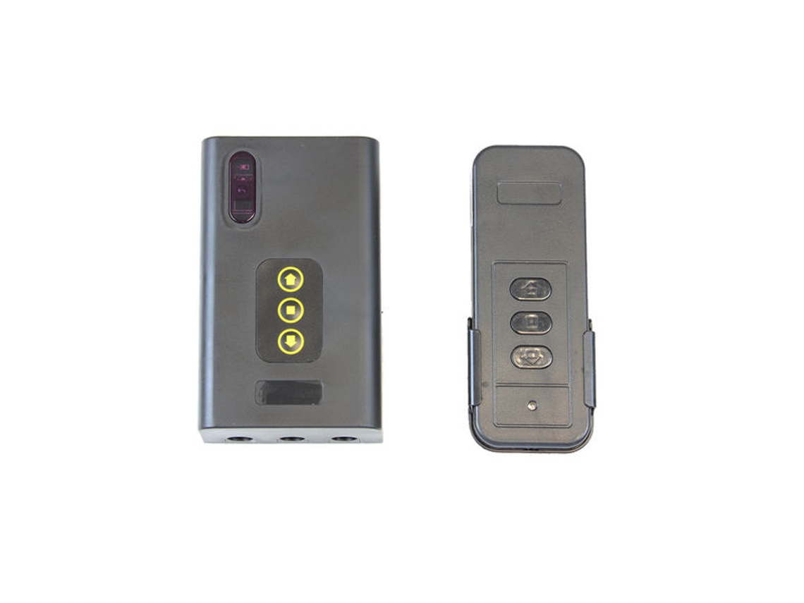 Set receptor + telemando infrarrojo (IR), Negro
