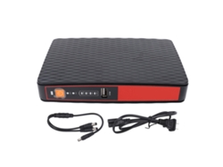 Batería De Respaldo Ups 12000mah 5v-24v Usb Lan Poe 18w Fuente De Alimentación Ininterrumpida Enchufe Europeo