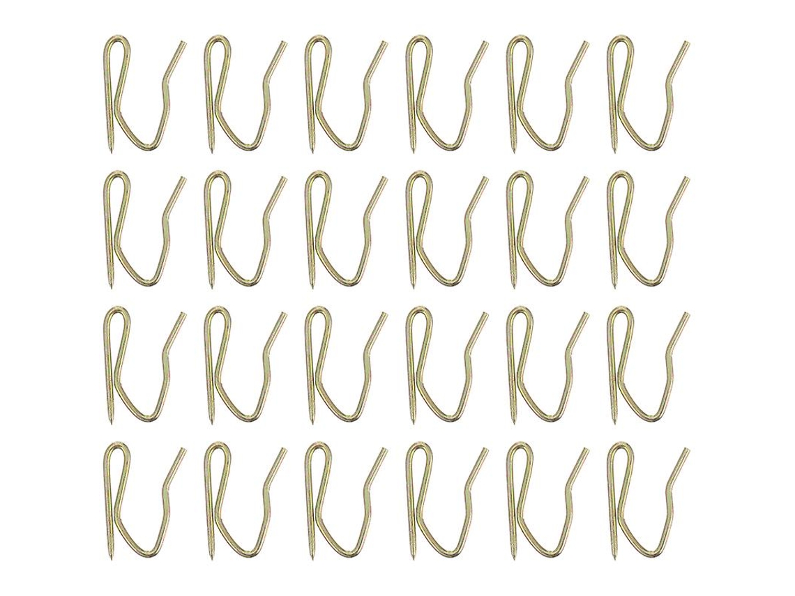 800 ganchos para cortina en forma de S. ALLINLESS