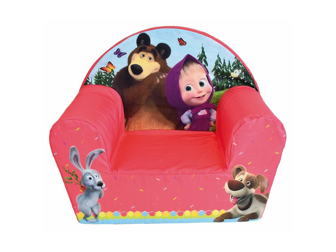 Butaca FUN HOUSE MASHA ET MICHKA 42 x 52 x 33 cm