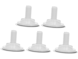 Juego de 5 tapones de acero inoxidable para grifos de cocina y baño. Gokoco