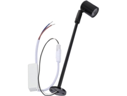 Foco LED independiente para exhibición de joyas, 215 mm, 3 W, luz blanca cálida 3000 K, iluminación para vitrinas SFUSHOS.