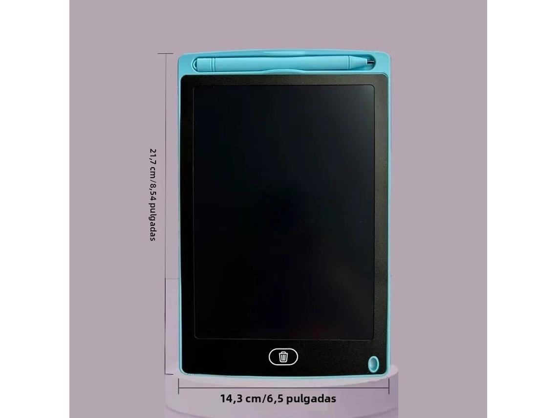 Tableta De Escritura Lcd Azul De 8,5 Pulgadas, Tablero De Dibujo, Tablero De Dibujo Para Niños, Pizarra De Juguete Para Escribir