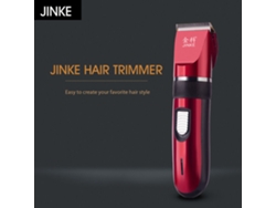 Aparador De Cabelo Elétrico Recarregável Usb Jinke Baixo Ruído 5 Níveis Pentes 3-12mm Para Crianças Adultos