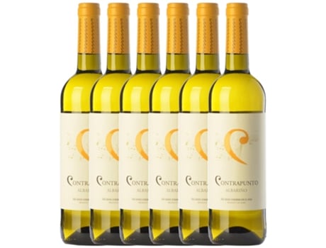 Vino AGRO DE BAZÁN Contrapunto Albariño Rías Baixas (0.75 L - 6 unidades)