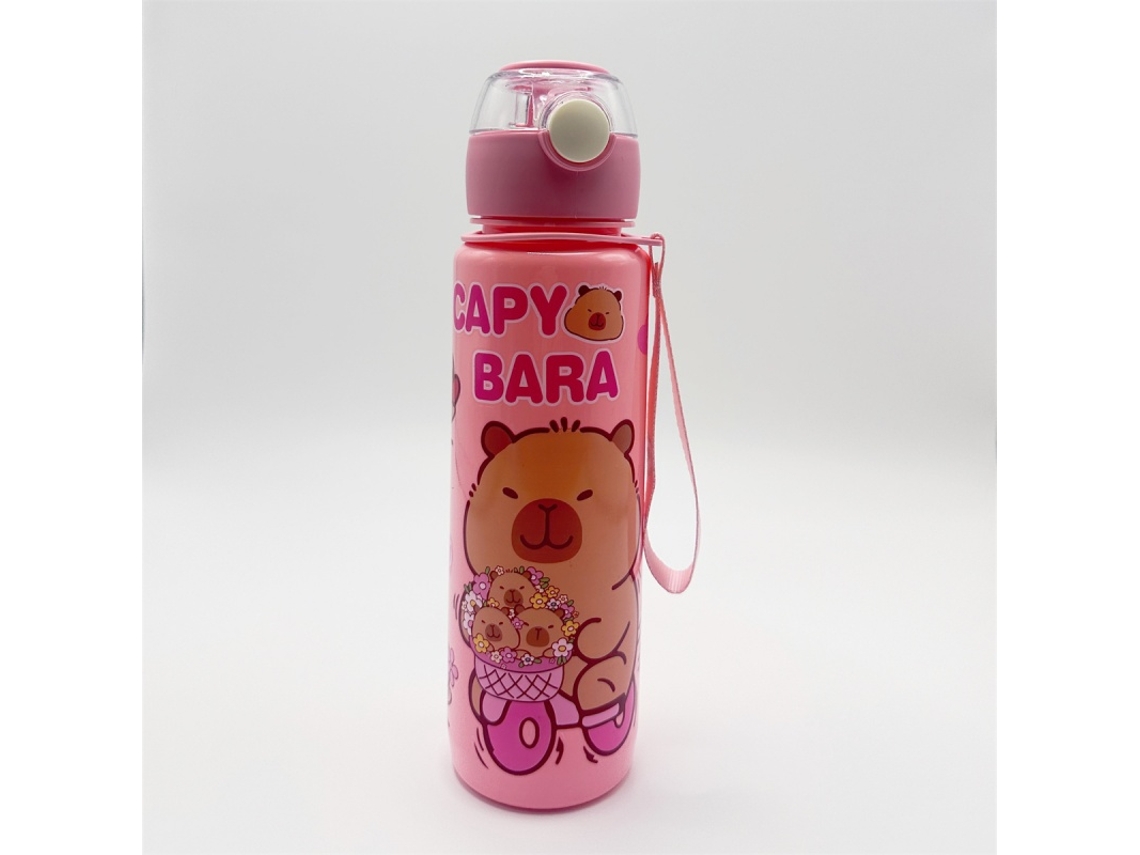 (rosa) Botella De Agua Duradera De 700 Ml, Sin Bpa