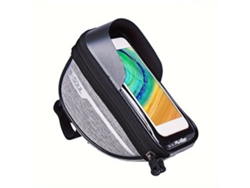 Esta bolsa para manillar de bicicleta Pickify, color negro Punnyb Slo