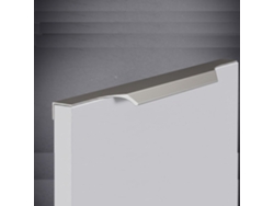 Tirador Para Mueble De Perfil De Aluminio Distancia Entre Ejes 697x16x40mm Cromo Mate