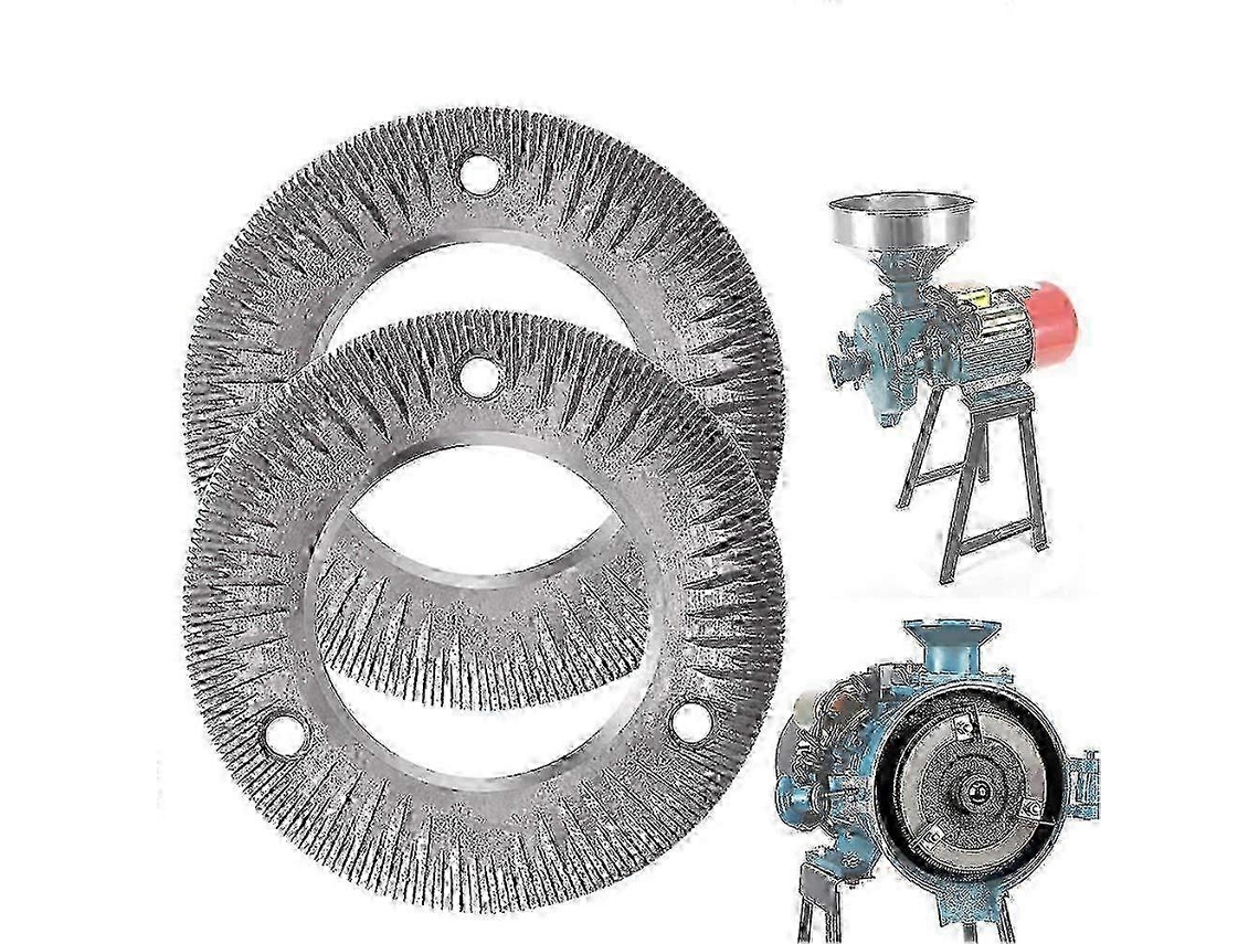 Juego de 2 cuchillas de molienda para molino de granos eléctrico comercial de 3000 WE y 110 V. Rosewell