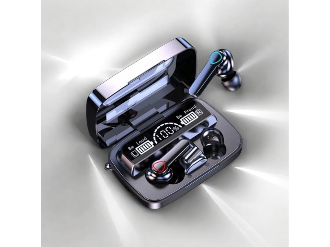 Auriculares Inalámbricos Bluetooth, Controles Inteligentes, Micrófono, Pantalla Led, Resistente Al Agua.