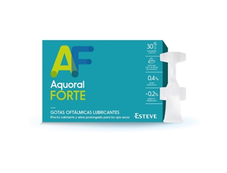 Gotas Oftalmicas AQUORAL Forte 30 Monodosis