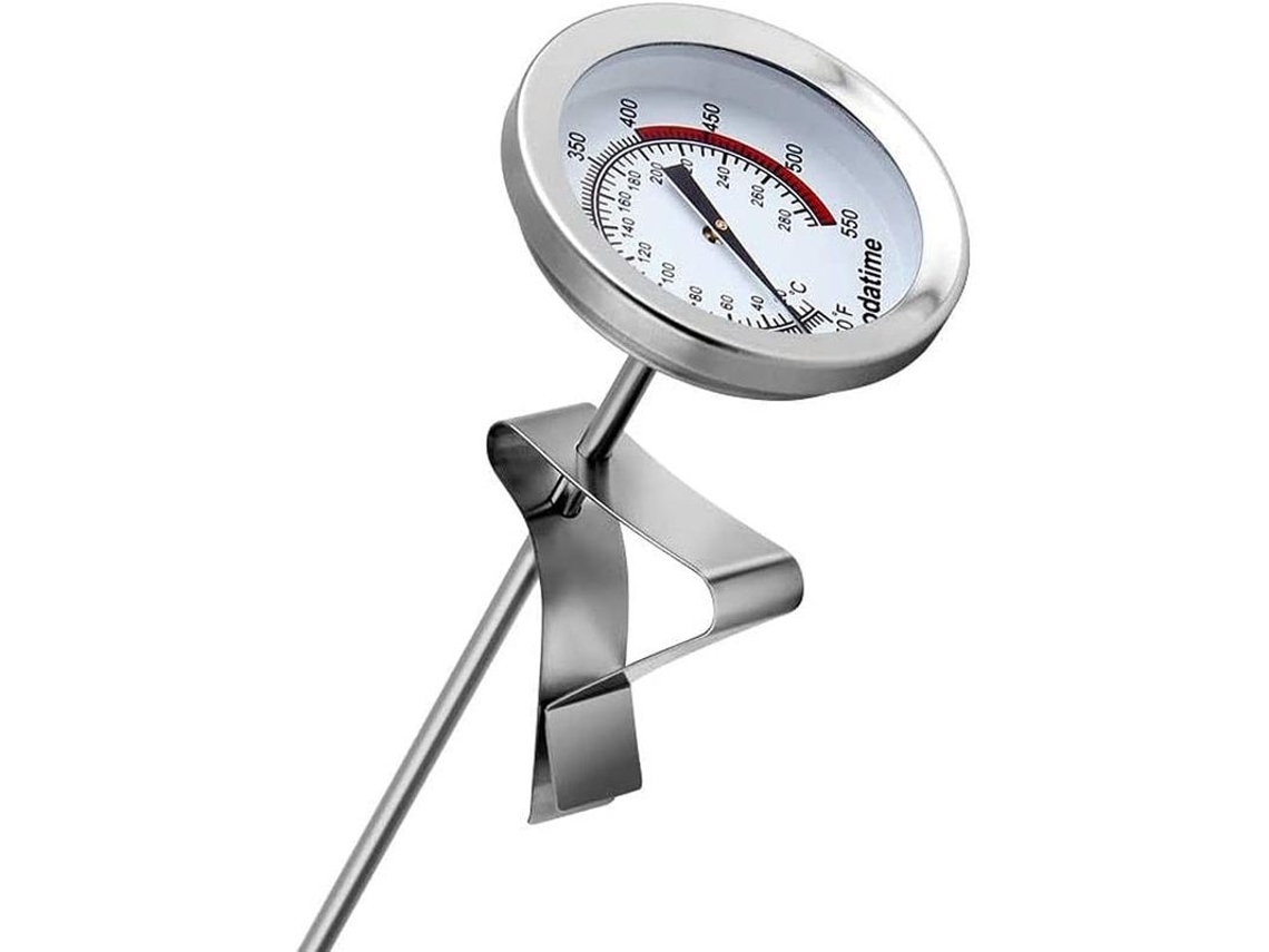 Termómetro De Aceite De Acero Inoxidable Para Freidora, Patatas Fritas, Barbacoa, Temperatura De Cocción Precisa