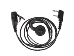 Auriculares Para Radio Bidireccional Con Clip Para La Oreja En Forma De G Para Baofeng Kenwood Wouxun Tyt
