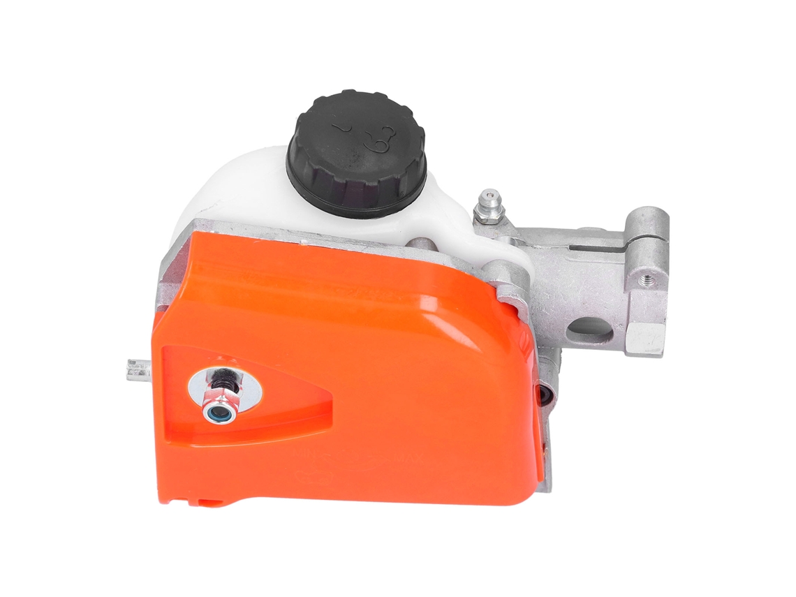 Cabezal reductor de engranajes de 26 mm y 7 dientes compatible con sierra de pértiga y multifuncional.