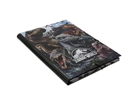 Cubierta con Elástico JURASSIC WORLD 71054 (Negro)