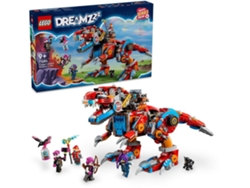 LEGO DREAMZzz: Robô Dinossauro C-Rex do Cooper – Brinquedo com figura de T. rex e 4 minifiguras (917 peças)