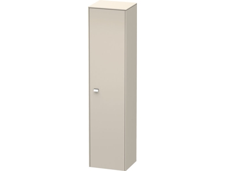 Gabinete alto DURAVIT Brioso 177,0x42,0x36,0 cm 1 puerta bisagra derecha 1 estante de madera 3 estantes de vidrio