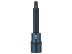 Adaptador Hexagonal De 1/2" (100 Mm, H6) Para Destornillador Eléctrico, Acero S2.