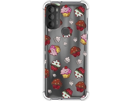 Carcasa Motorola Moto G71 5G TUMUNDOSMARTPHONE Dibujos Antigolpes Muffins Multicolor
