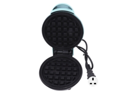Mini Gofrera Redonda Multifuncional Antiadherente Para Sándwiches Y Tostadas, 220 V, Enchufe Azul Del Reino Unido.