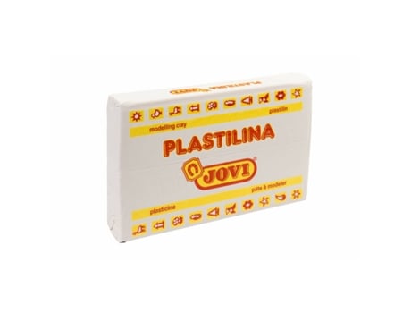 Plastilina JOVI Blanco (15 Unidades) (Edad Mínima Recomendada: 3 años)