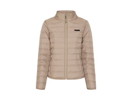 Chaqueta de Mujer EQUIPAGE Plumas Harris Beige (XS)