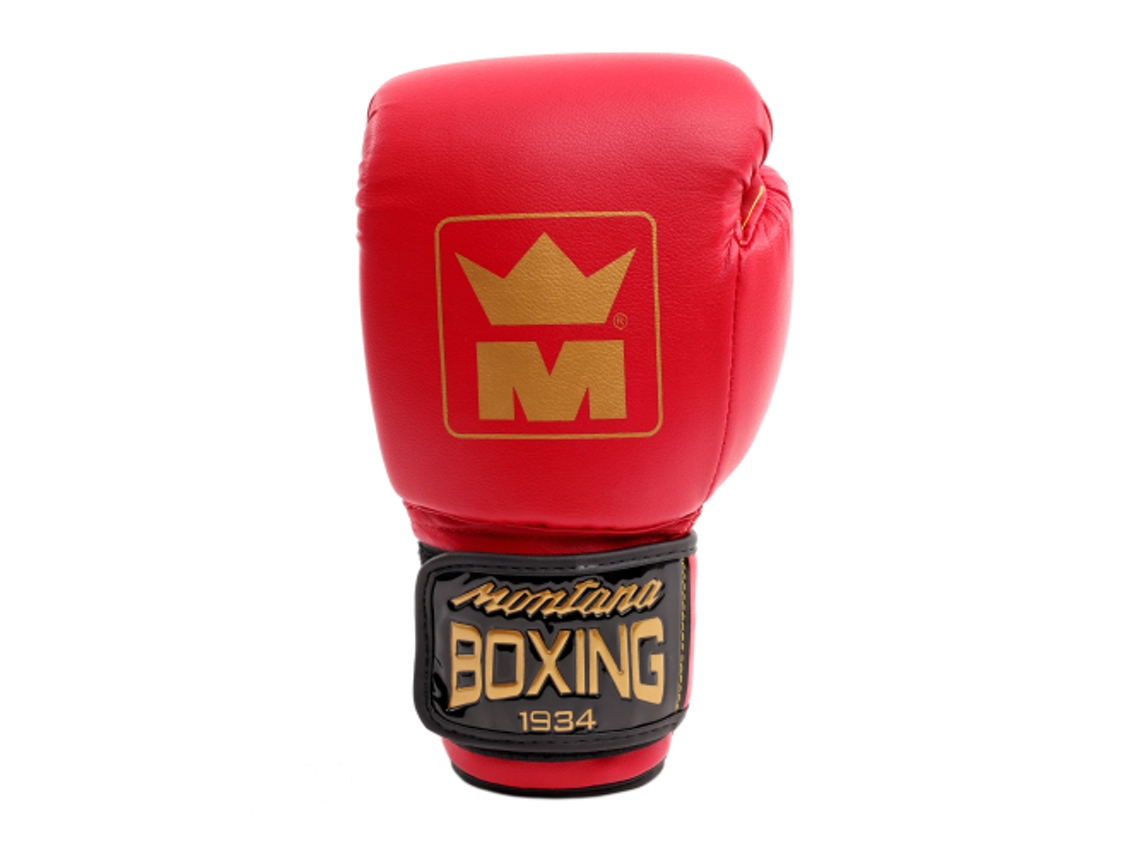Guantes de Boxeo para Unisex MONTANA (8 oz - Rojo)