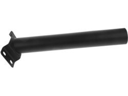 Soporte De Brazo Para Lámpara Solar De Montaje En Pared De Acero Galvanizado Negro, Soporte De Pared Resistente Para