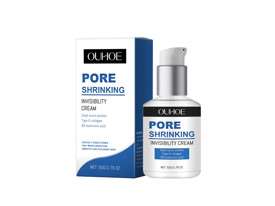 Crema base hidratante con poros invisibles