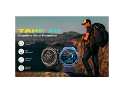 Reloj Inteligente Rogbid M1 Con Pantalla Táctil Ips De 1,45 Pulgadas, Bluetooth, Llamadas, Monitor De Actividad Física, Ip69, Resistente Al Agua, Moni