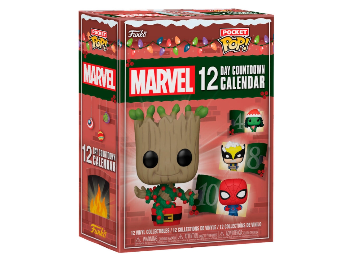 Calendario de adviento de 12 días de Marvel de B.active