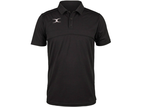 Polo para Hombre GILBERT Photon Negro para Rugby (3XL)