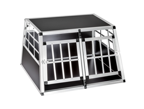 Portador TECTAKE Doble con Pared Trasera Vertical