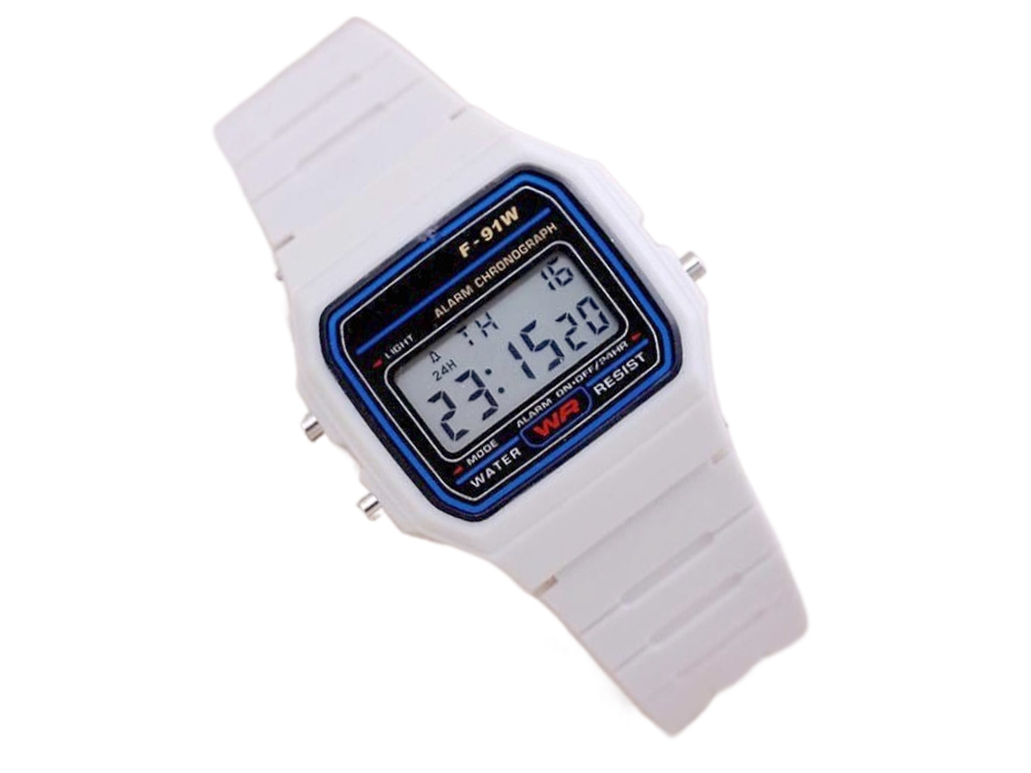 Reloj deportivo electrónico para niños F 91w