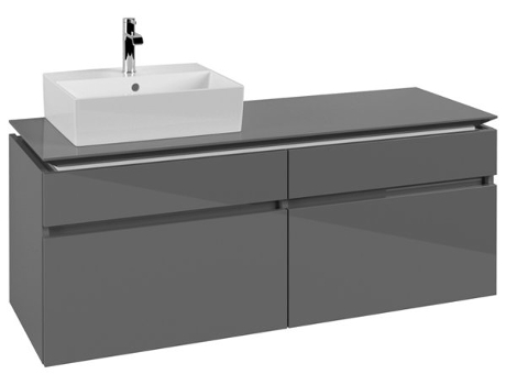 Módulo de lavabo Villeroy &amp Boch Legato B614 1400x550x500mm lavabo lado izquierdo