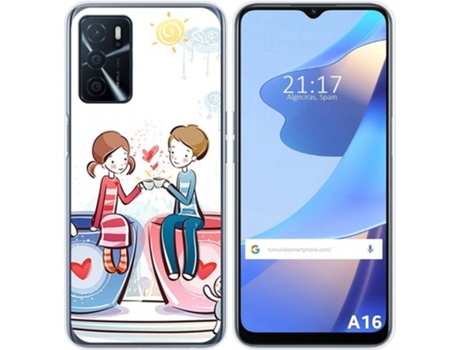 Carcasa Oppo A16 / A16s TUMUNDOSMARTPHONE Café